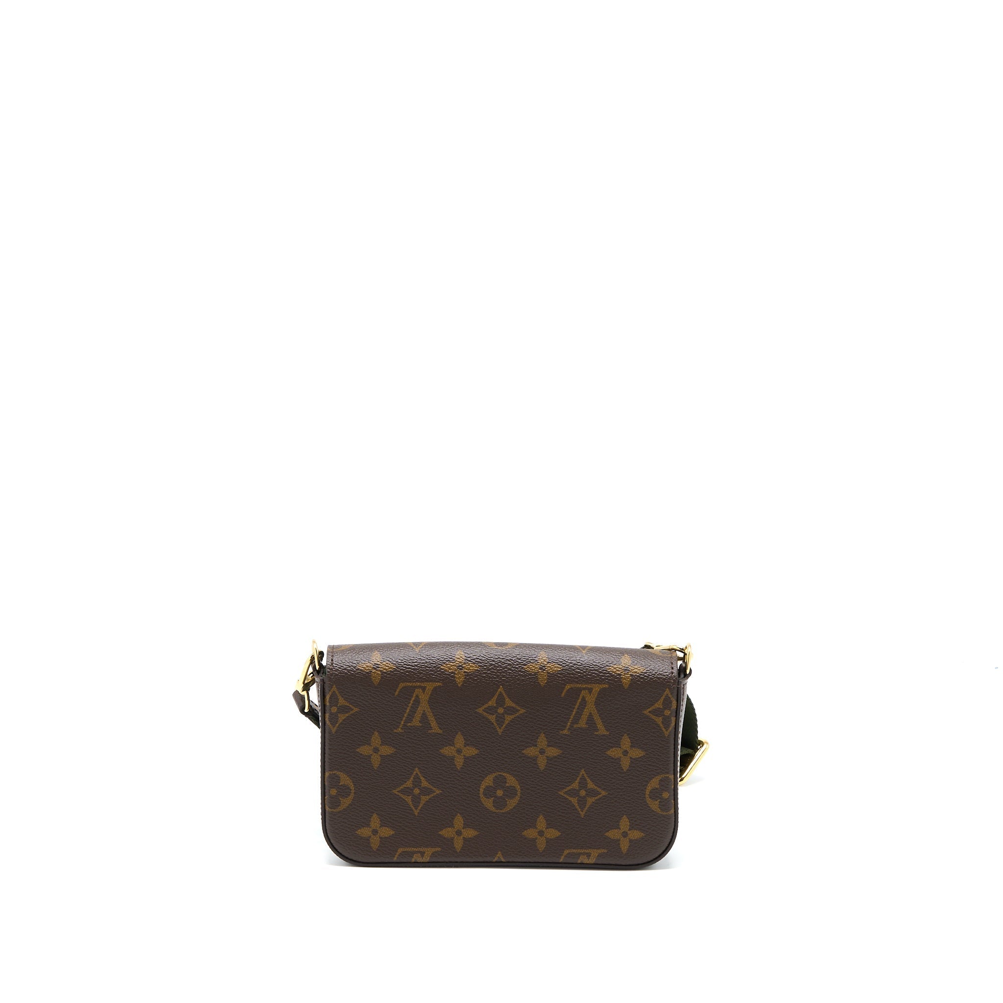 LOUIS VUITTON FELICIE STRAP & GO MONOGRAM CANVAS GHW
