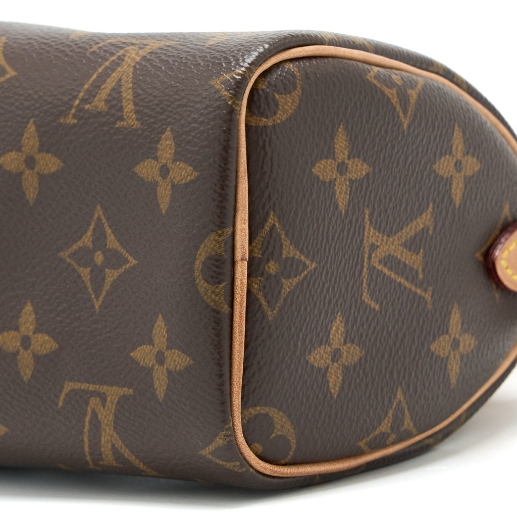 LOUIS VUITTON NANO SPEEDY MONOGRAM CANVAS GHW