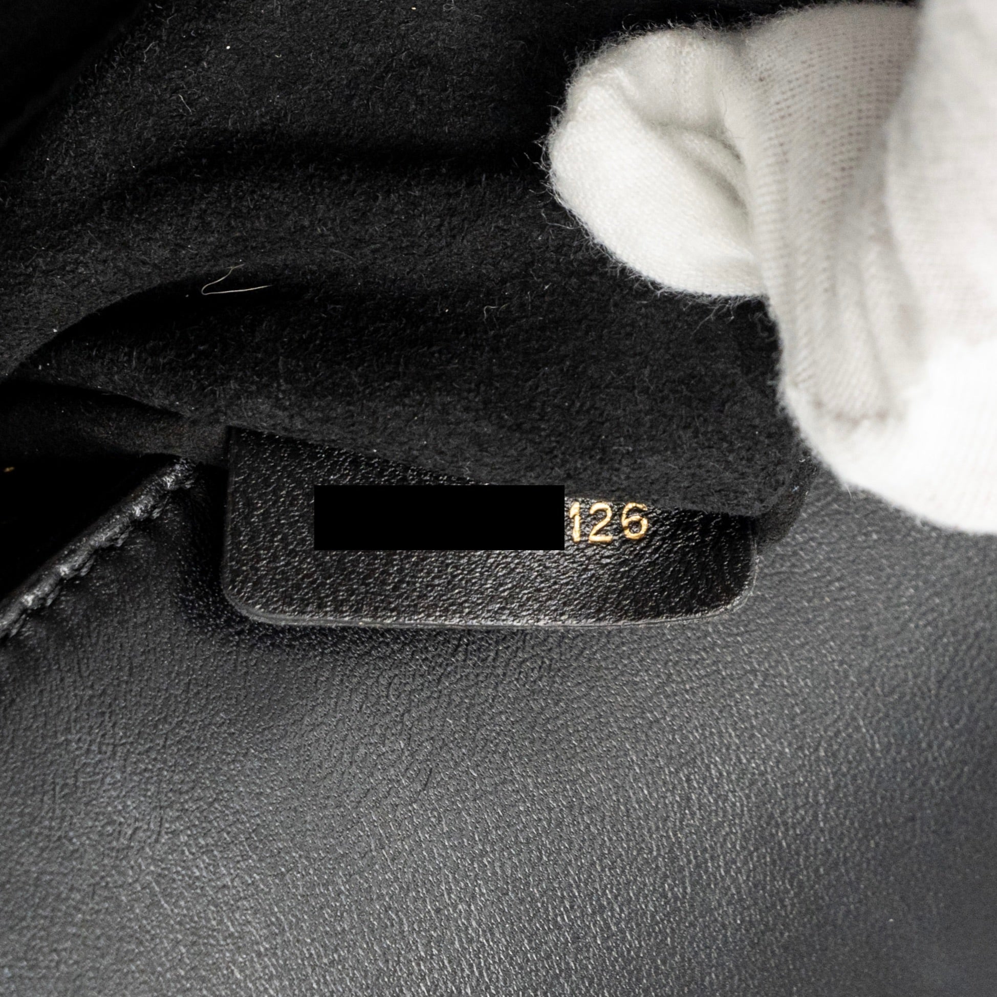 DIOR MEDIUM STUDDED DIORAMA LAMBSKIN BLACK GHW