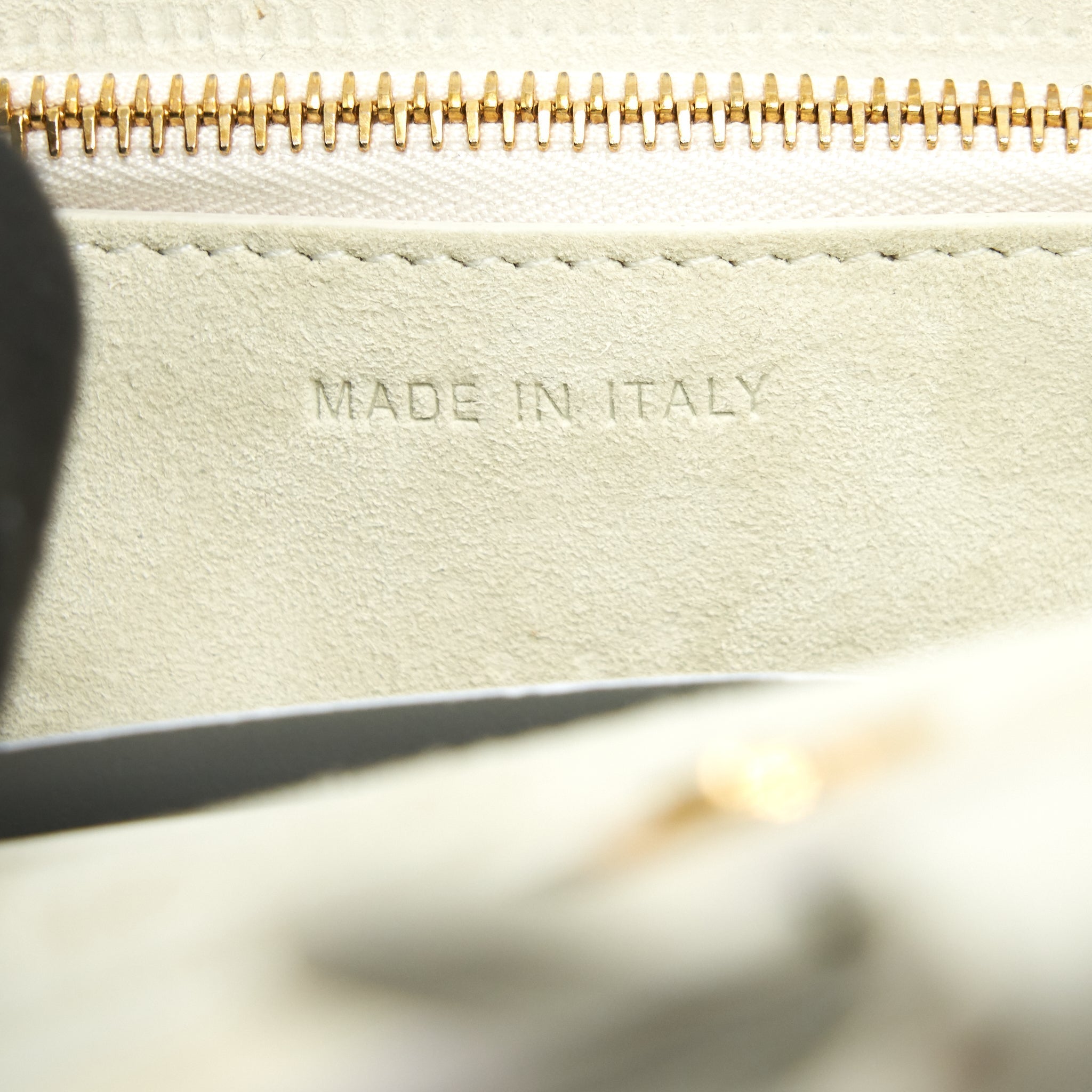 DIOR SADDLE BELT POUCH WHITE