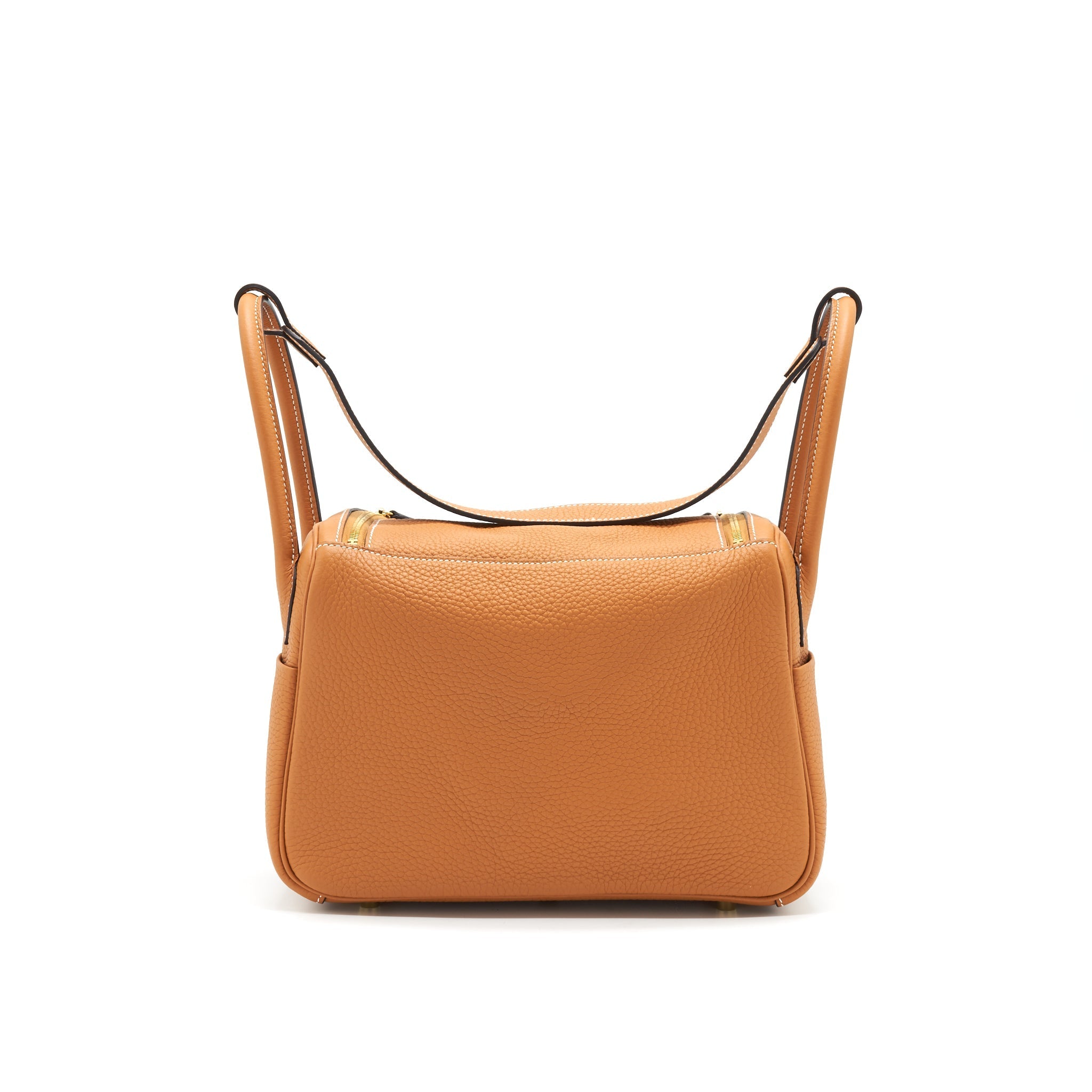 HERMES LINDY 26 TOFFEE CLEMENCE GHW