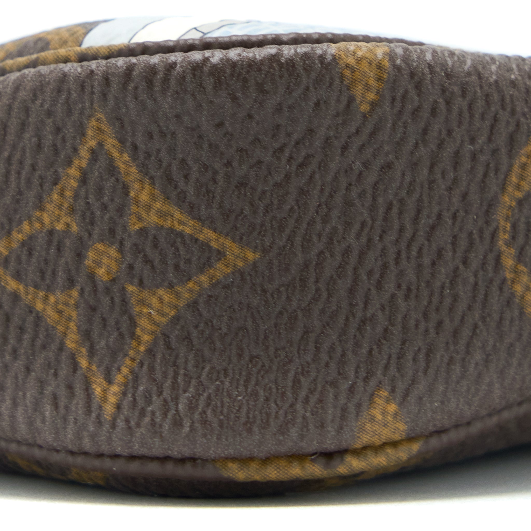 LOUIS VUITTON MINI POCHETTE ACCESSORIES MONOGRAM CANVAS/PINK GHW