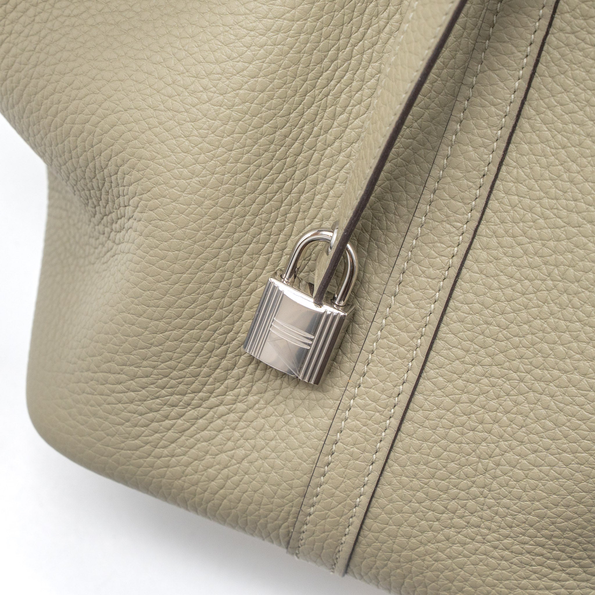 HERMES PICOTIN 22 LOCK BAG CLEMENCE SAUGE SHW