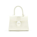 DELVAUX BRILLIANT MM IN WHITE BOX CALFSKIN WHW