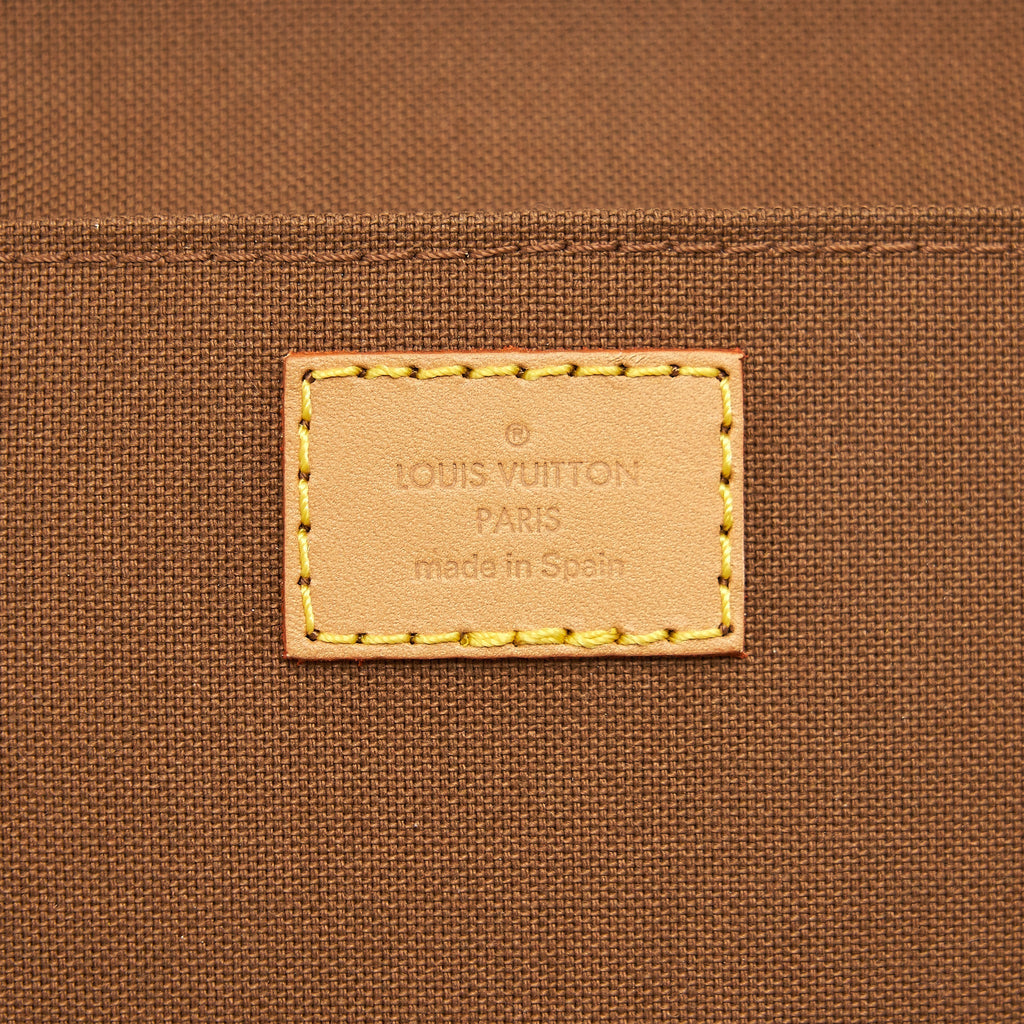 LOUIS VUITTON PETIT SAC PLAT IN MONOGRAM