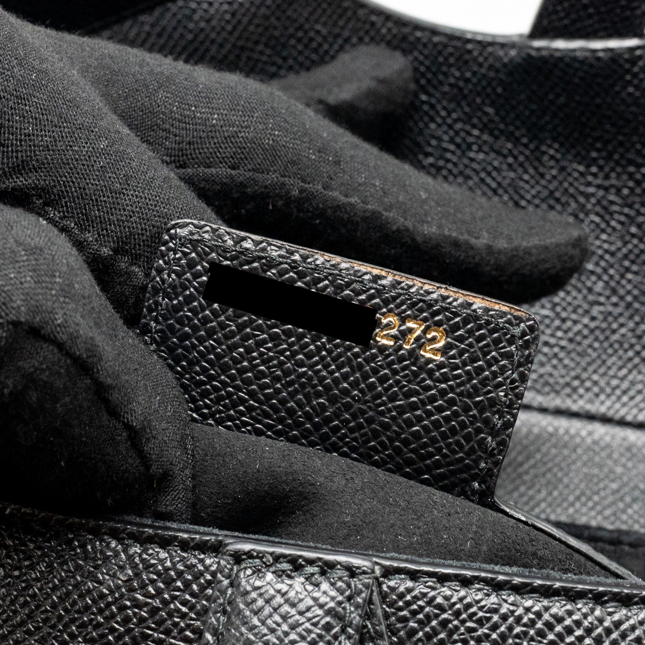 DIOR SADDLE BAG WITH STRAP GRAINED CALFSKIN BLACK GHW