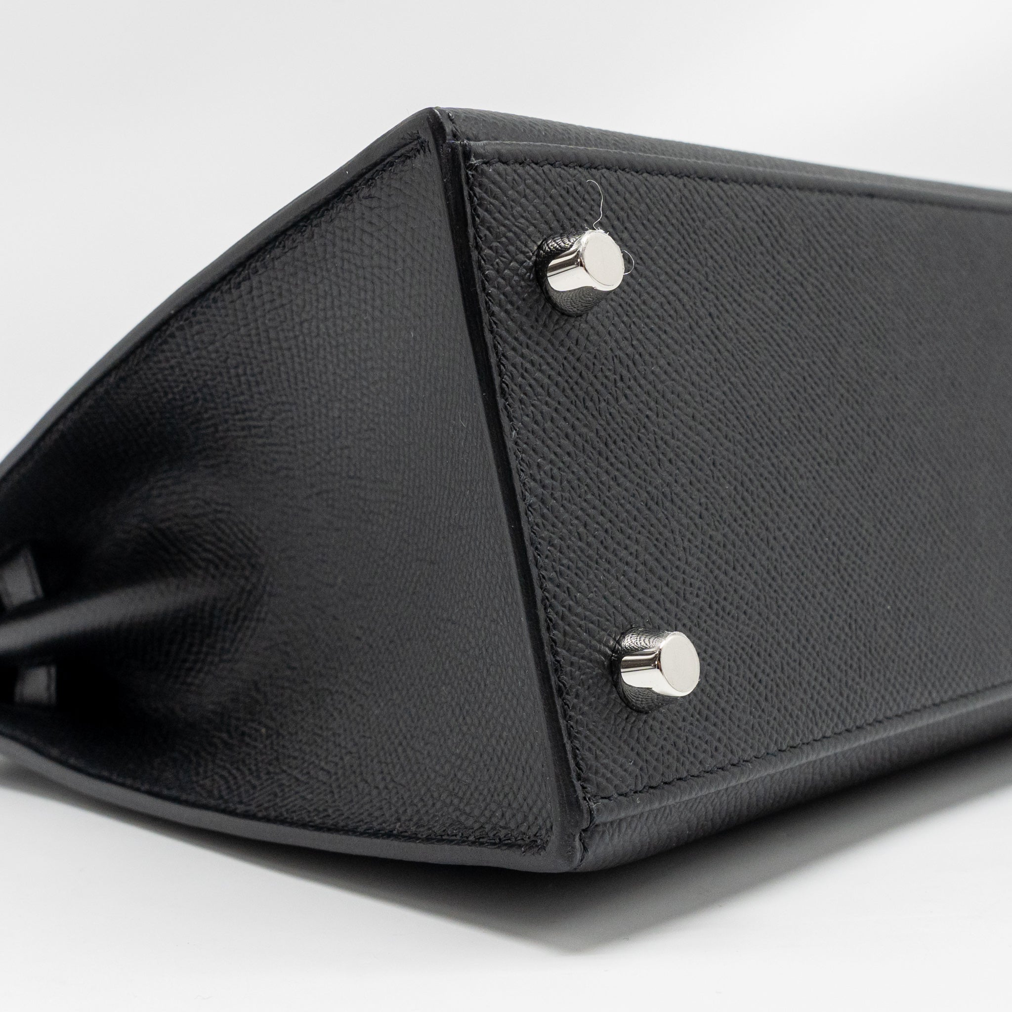 HERMES KELLY 25 EPSOM BLACK SHW