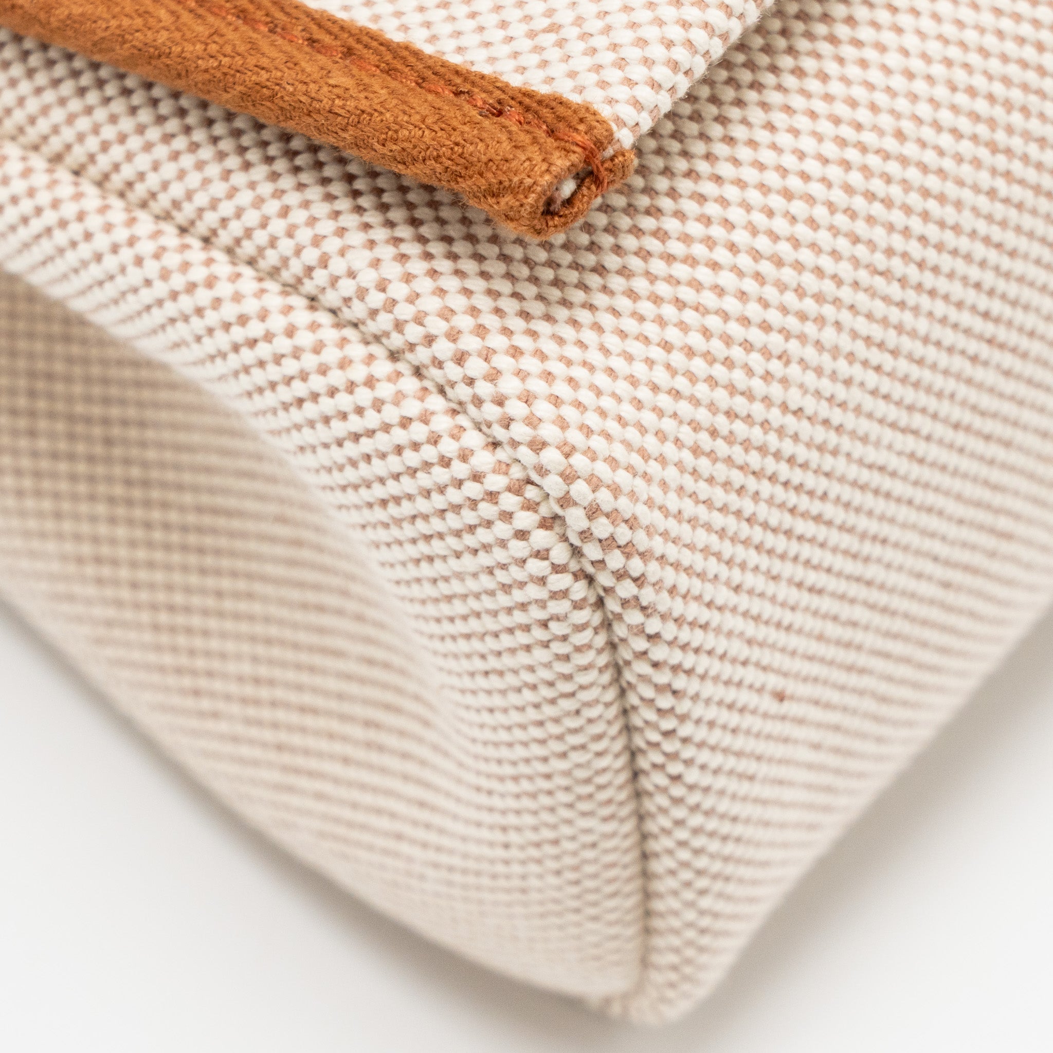 HERMES HERBAG MINI CANVAS/HUNTER LEATHER ECRU-BEIGE/FAUVE GHW