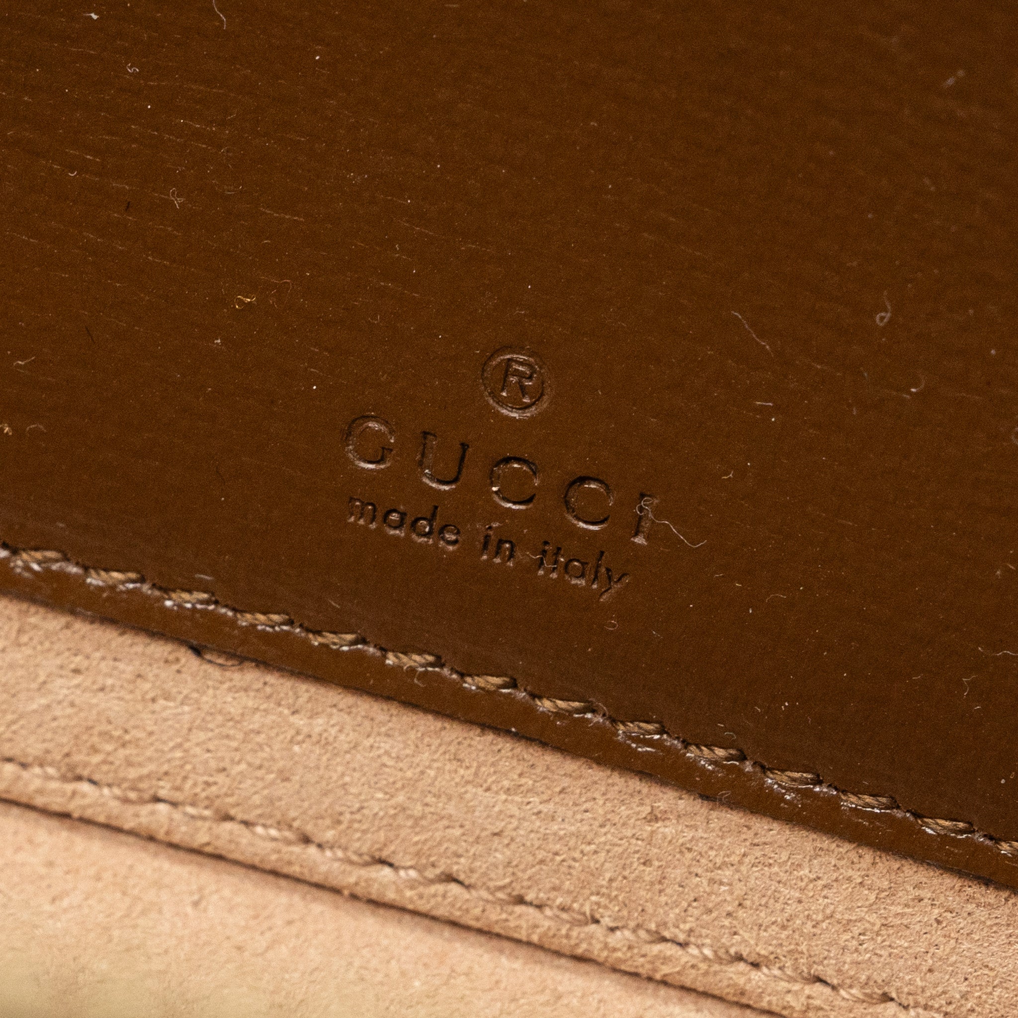 GUCCI MINI CROSSBODY BOX BAG INTERLOCKING GG SUPREME CANVAS / LEATHER GHW