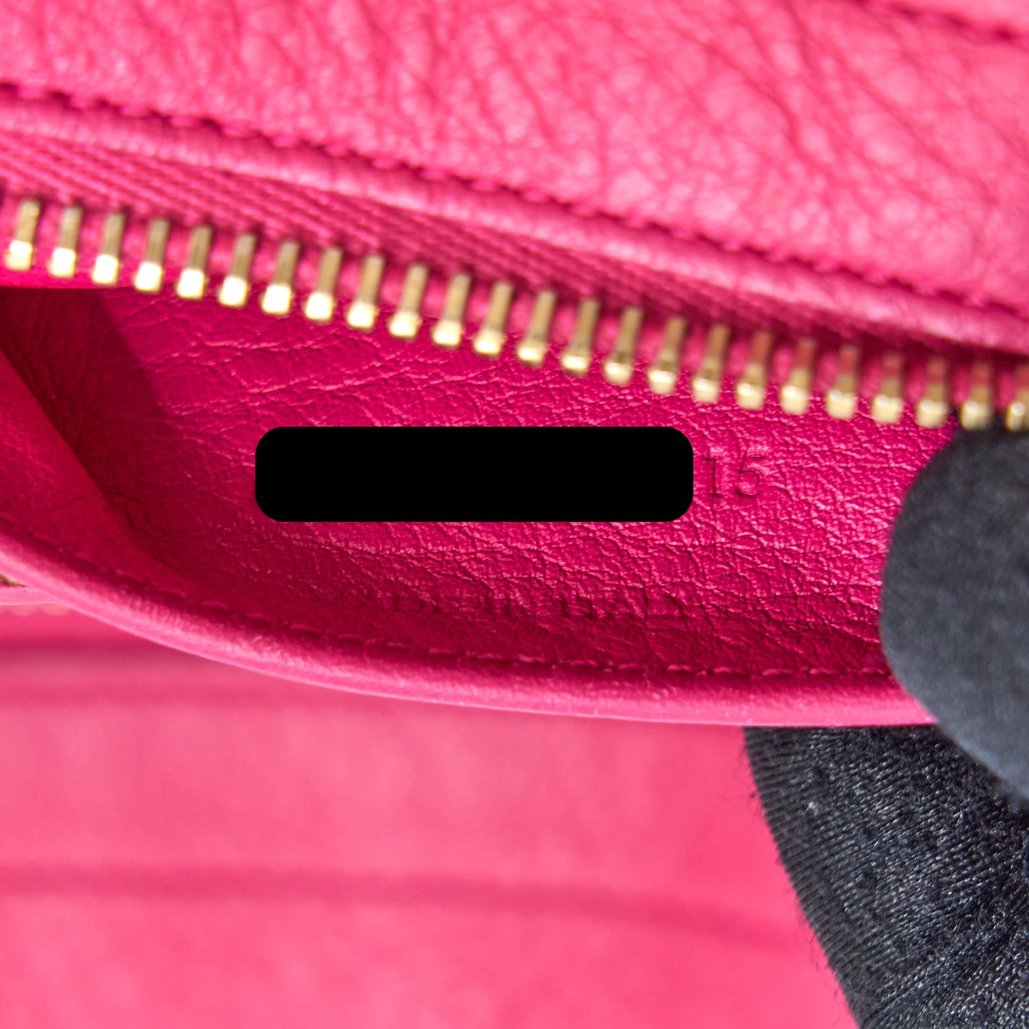 SAINT LAURENT CABAS TOTE BAG PINK GHW