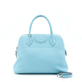 HERMES BOLIDE 31 CLEMENCE BLUE ATOLL SHW