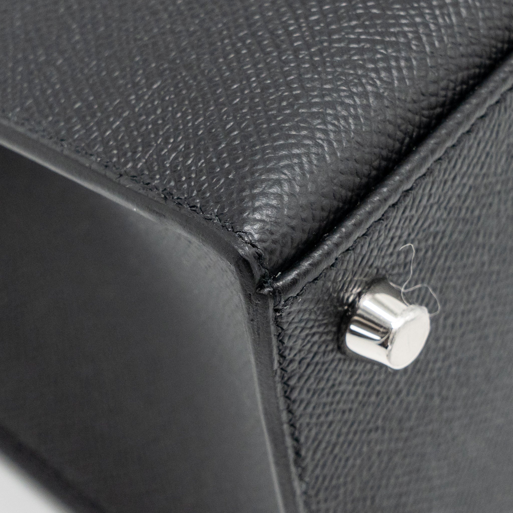 HERMES KELLY 25 EPSOM BLACK SHW