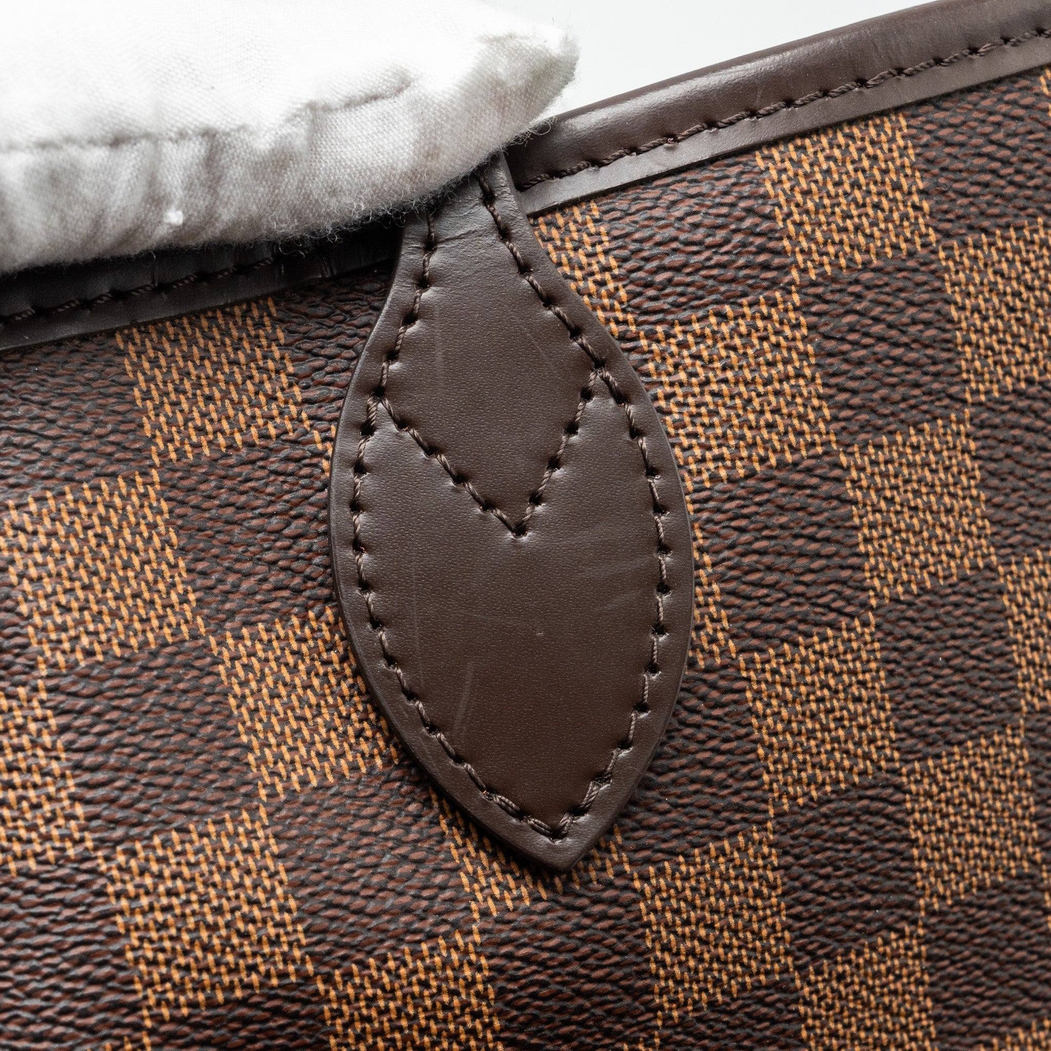 LOUIS VUITTON NEVERFULL PM DAMIER EBENE CANVAS GHW