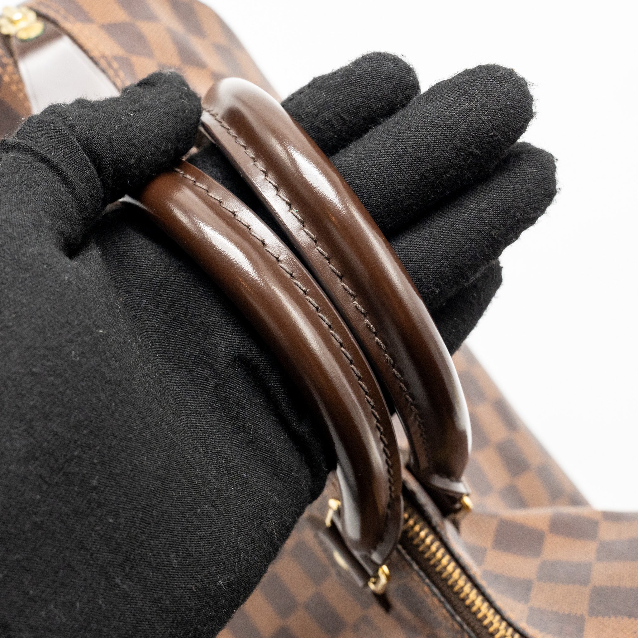 LOUIS VUITTON SPEEDY 30 DAMIER EBENE CANVAS GHW