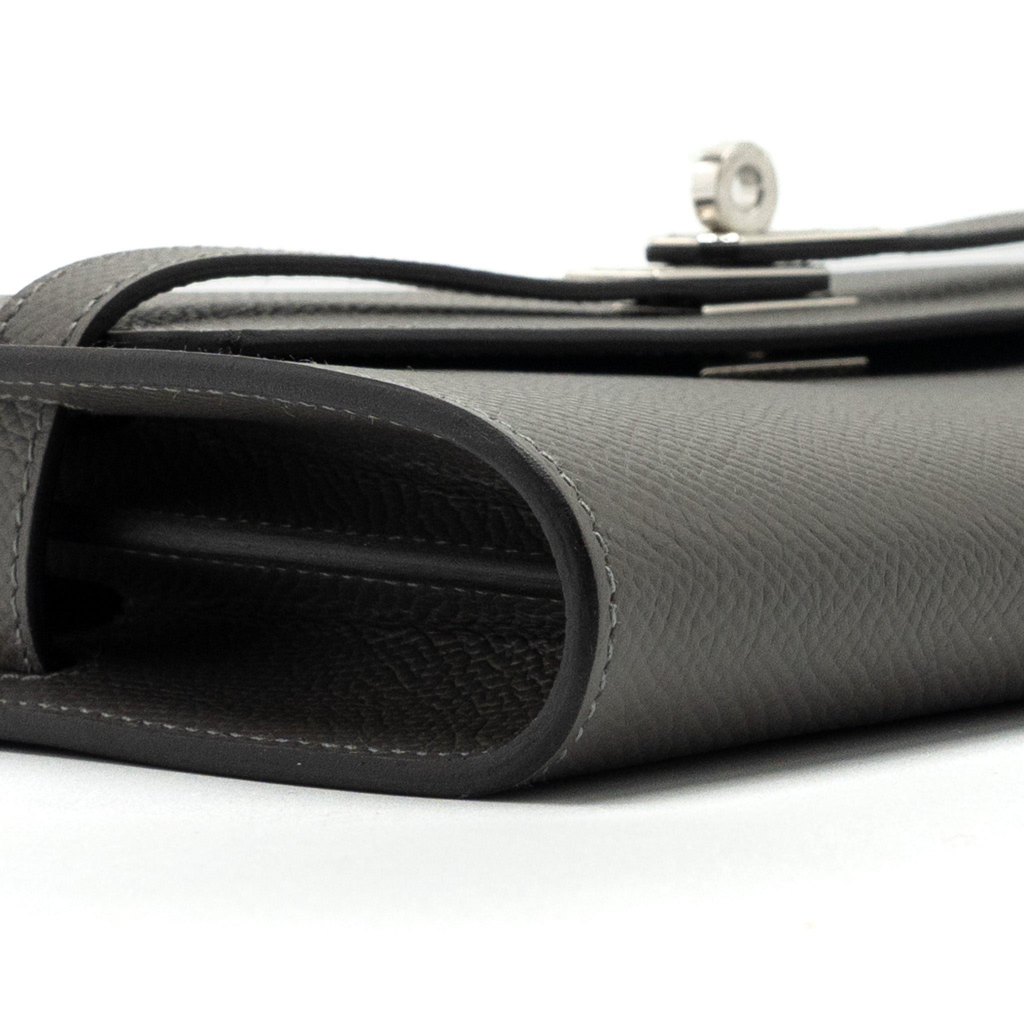HERMES KELLY TO GO EPSOM GRIS MEYER SHW