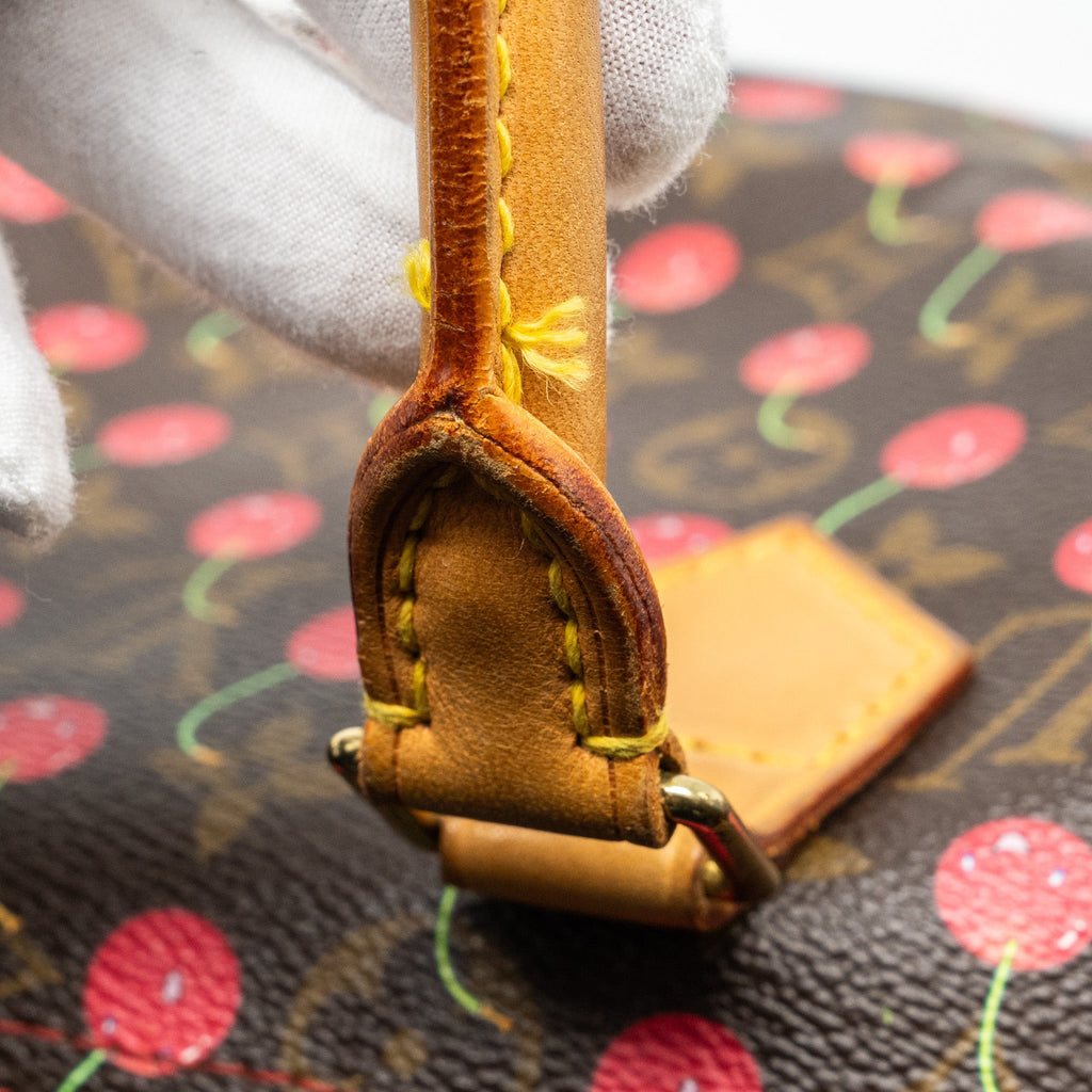 LOUIS VUITTON SPEEDY 25 CHERRY BLOSSOM MONOGRAM CANVAS GHW