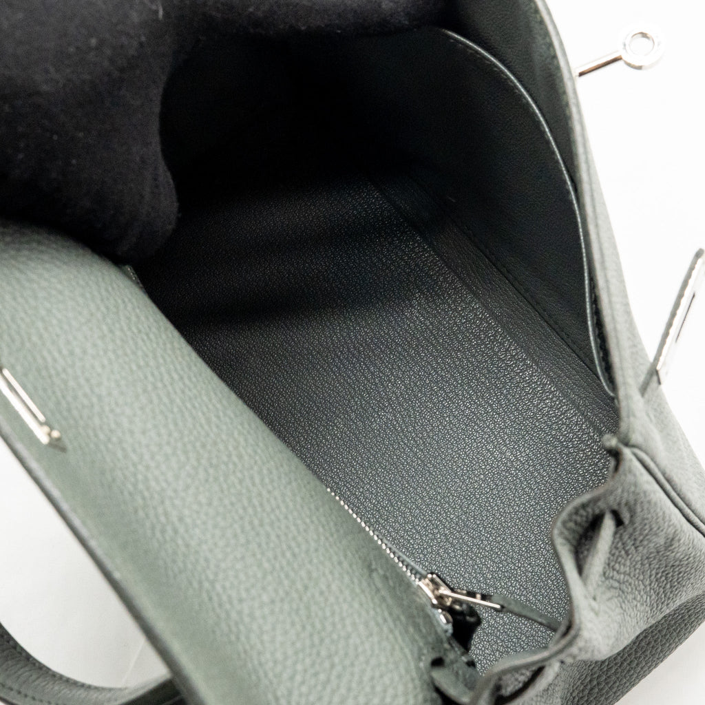 HERMES KELLY 25 TOGO VERT AMANDE SHW