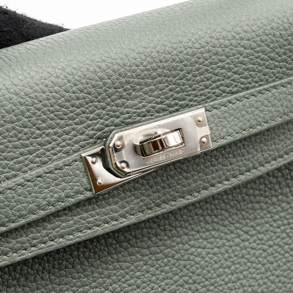HERMES KELLY 25 TOGO VERT AMANDE SHW