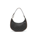 CELINE AVA BAG IN TRIOMPHE CANVAS AND CALFSKIN TAN