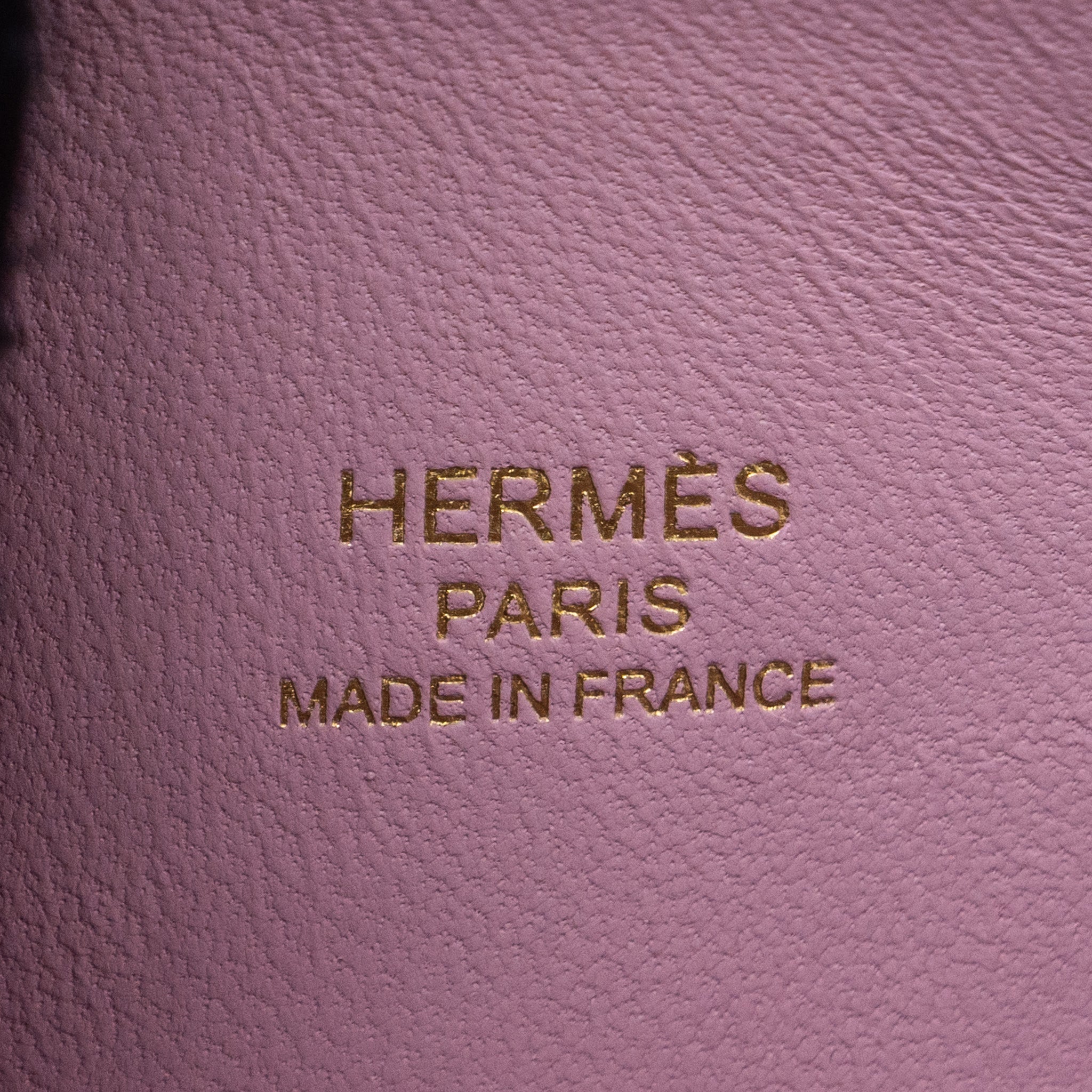 HERMES MINI BOLIDE EVERCOLOR ROUGE SELLIER / MAUVE SYLVESTRE GHW