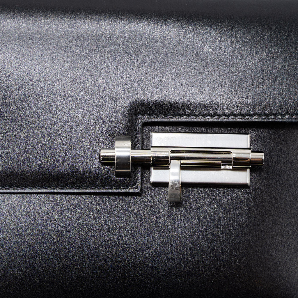 HERMES MINI VERROU BOX BLACK SHW