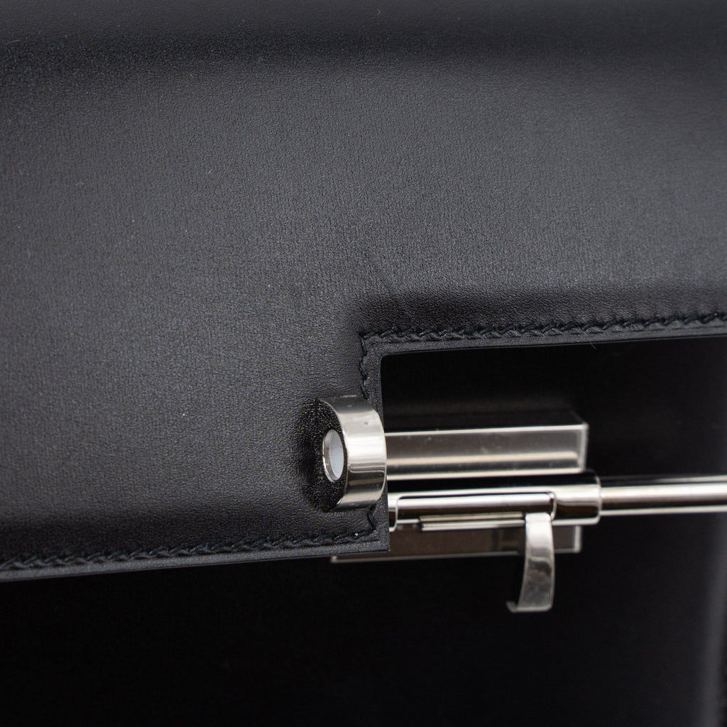 HERMES MINI VERROU BOX BLACK SHW