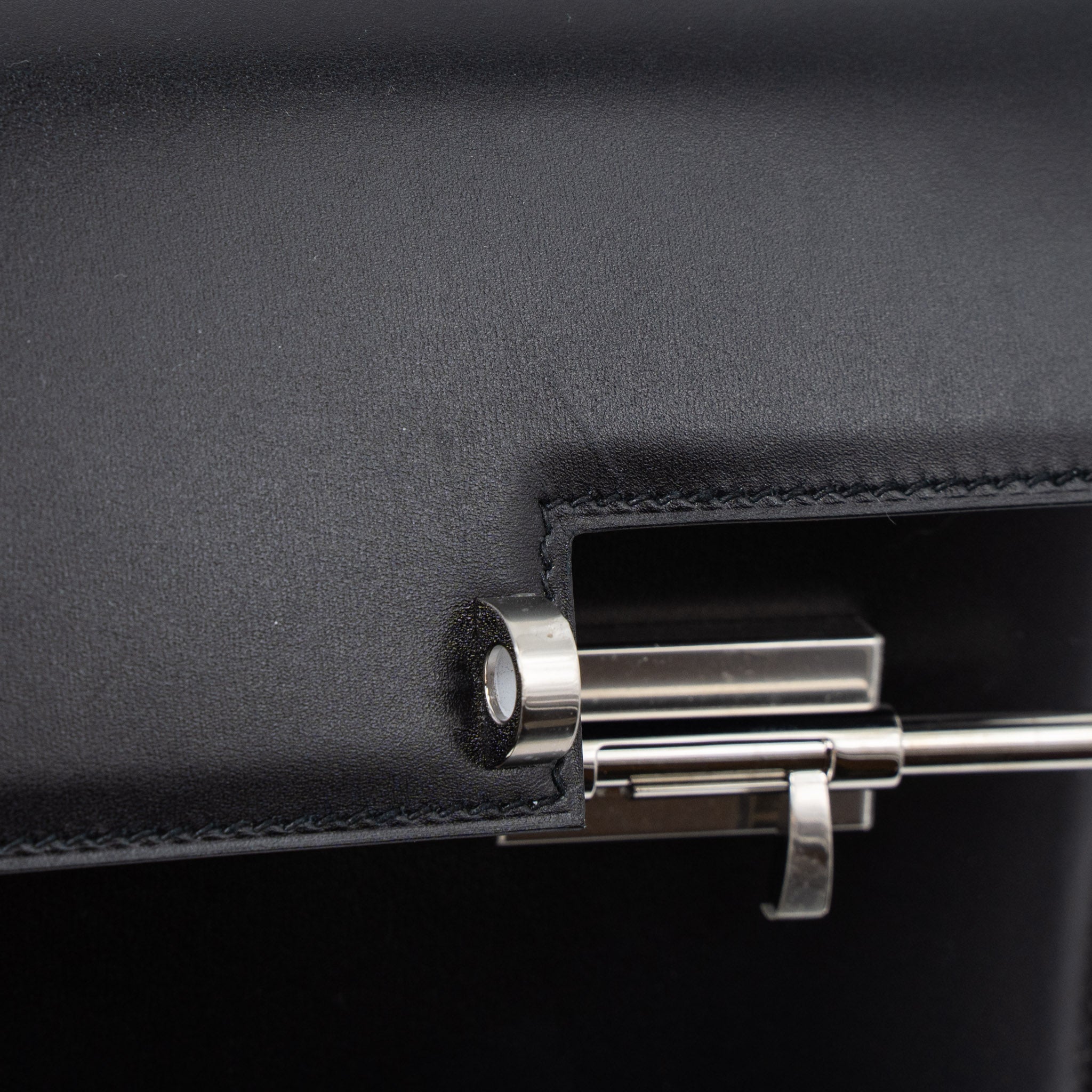 HERMES MINI VERROU BOX BLACK SHW