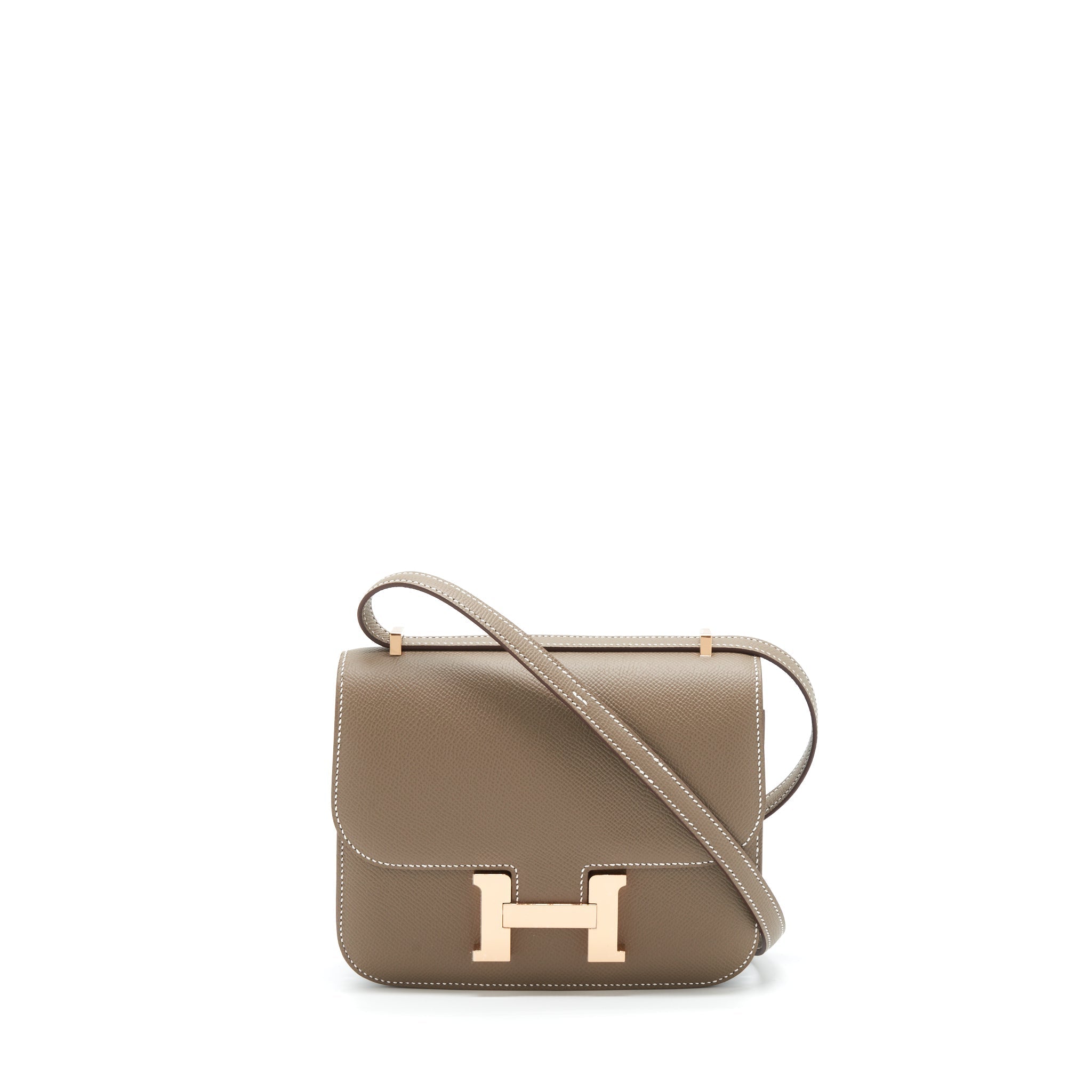 HERMES MINI CONSTANCE EPSOM ETOUPE RGHW