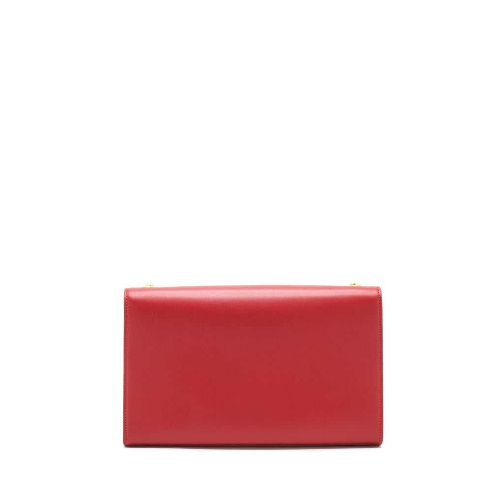 SAINT LAURENT (YSL) MEDIUM KATE BAG TASSEL RED GHW