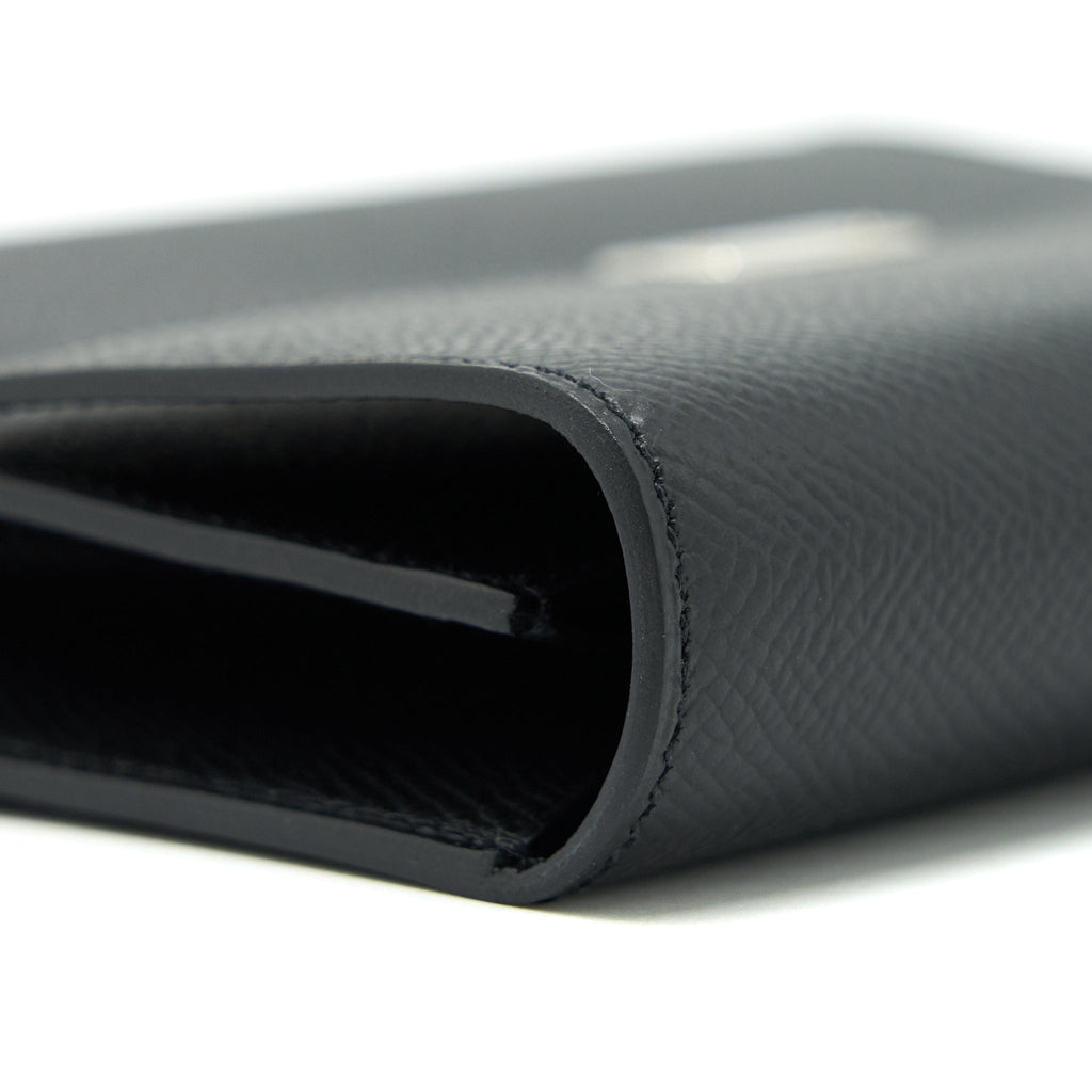 HERMES CLIC 16 WALLET EPSOM BLACK SHW