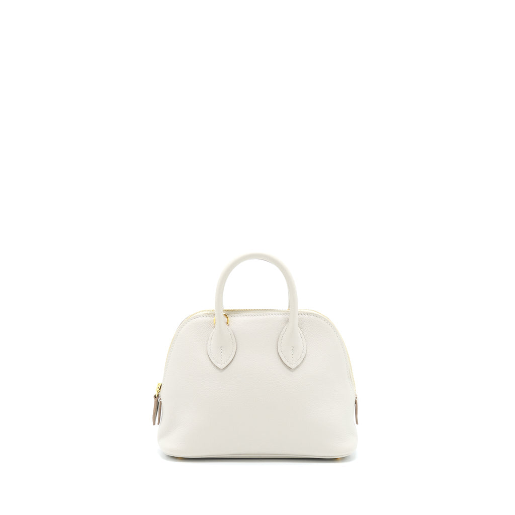 HERMES MINI BOLIDE EVERCOLOR GRIS PEARL GHW