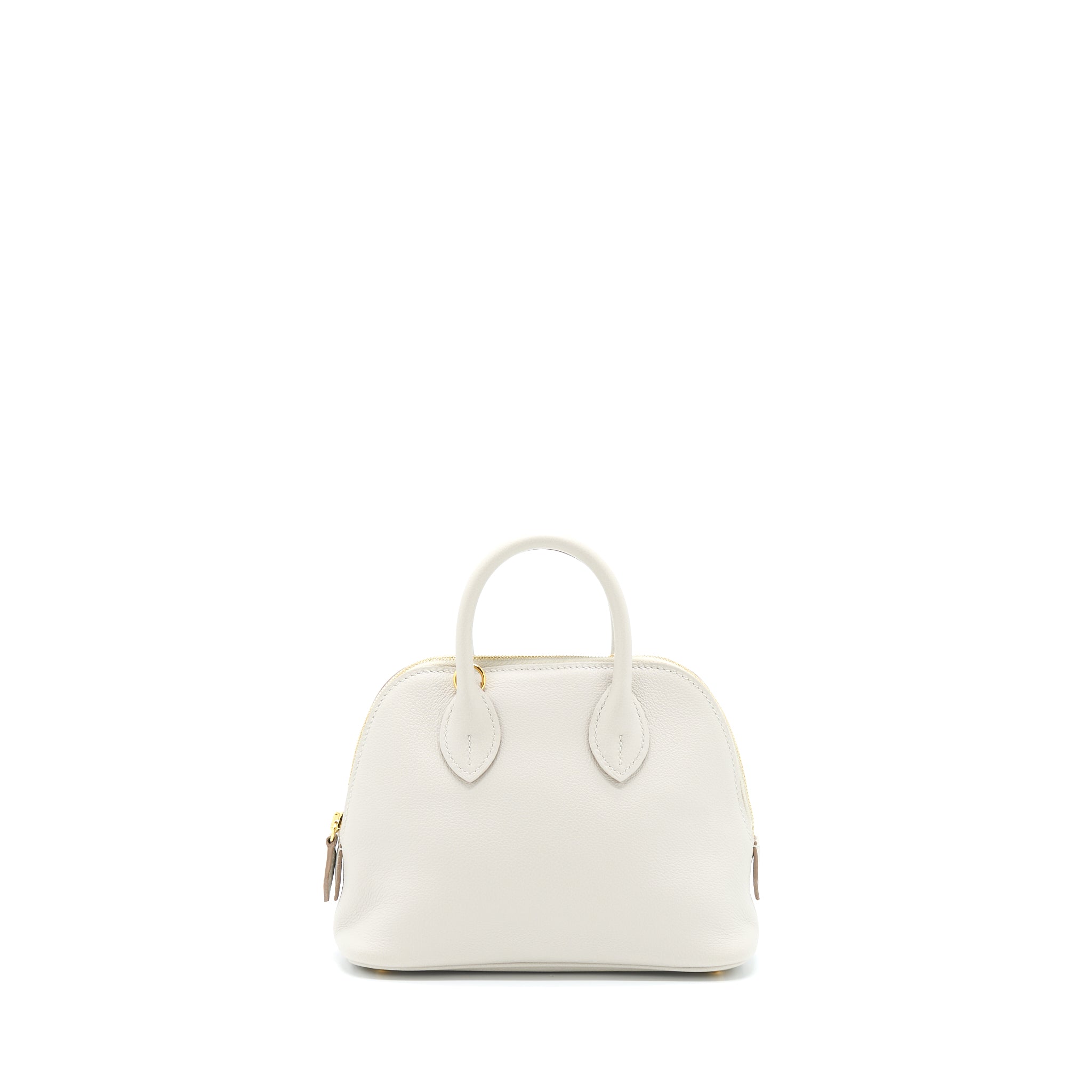 HERMES MINI BOLIDE EVERCOLOR GRIS PEARL GHW