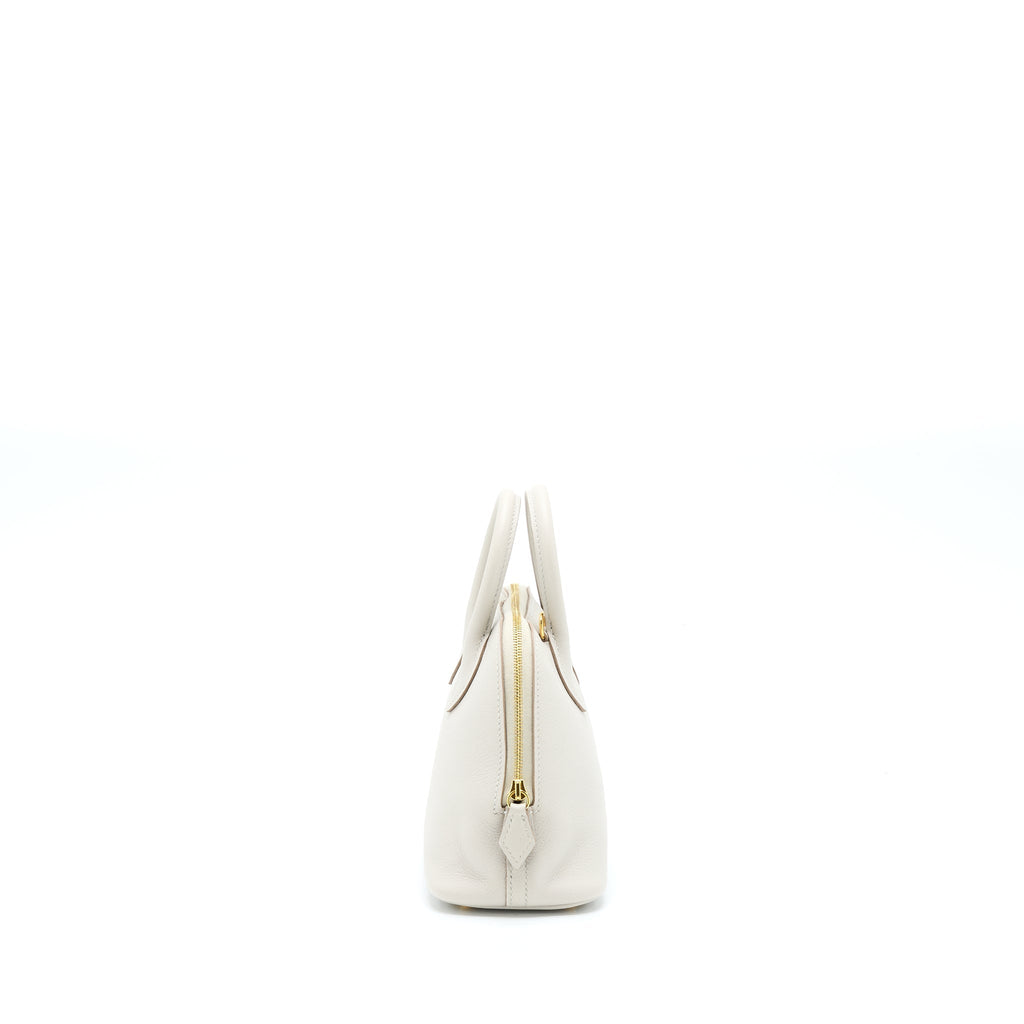 HERMES MINI BOLIDE EVERCOLOR GRIS PEARL GHW