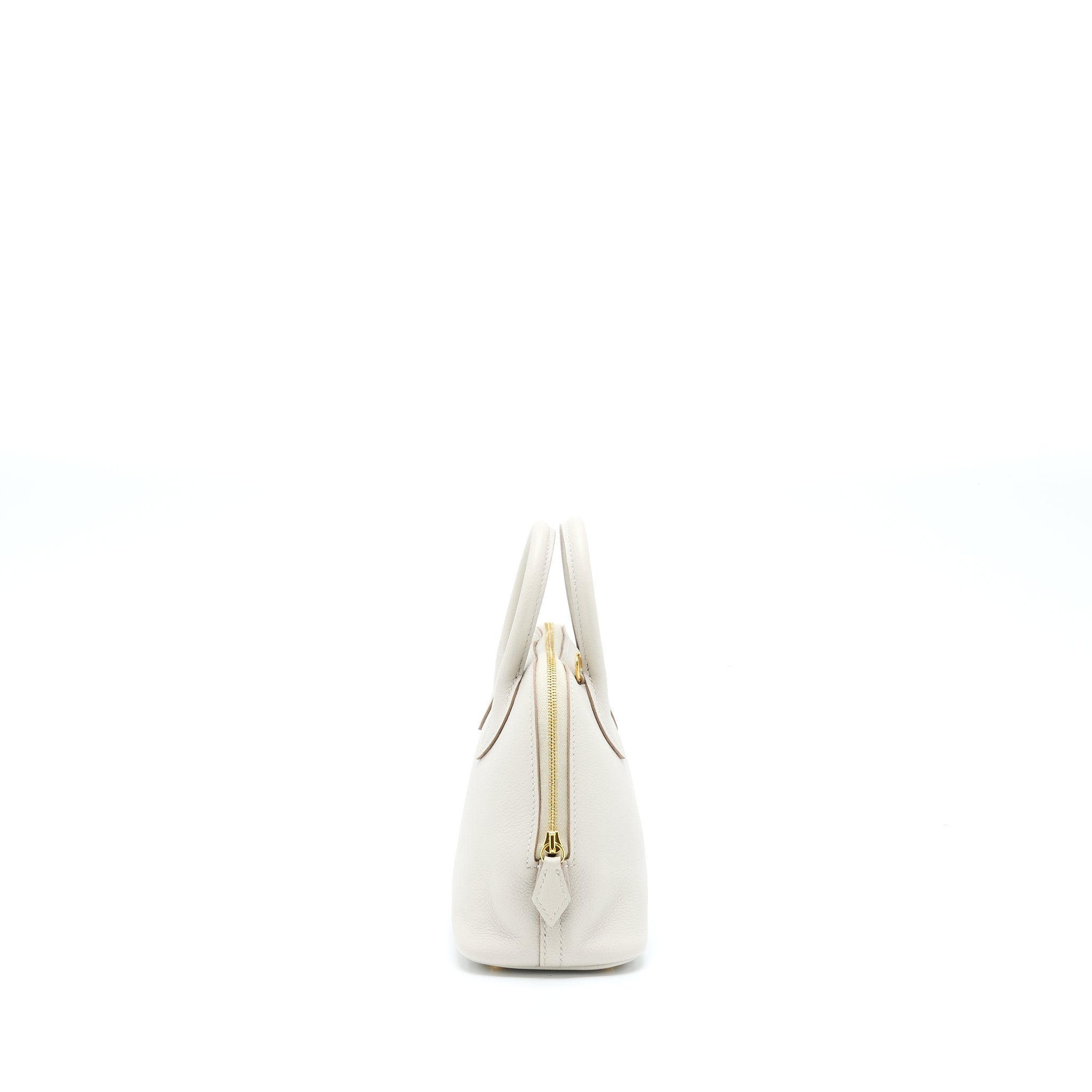HERMES MINI BOLIDE EVERCOLOR GRIS PEARL GHW