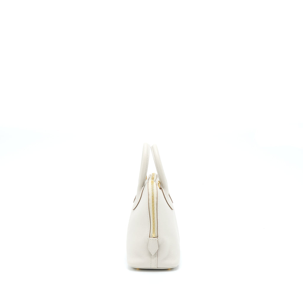 HERMES MINI BOLIDE EVERCOLOR GRIS PEARL GHW
