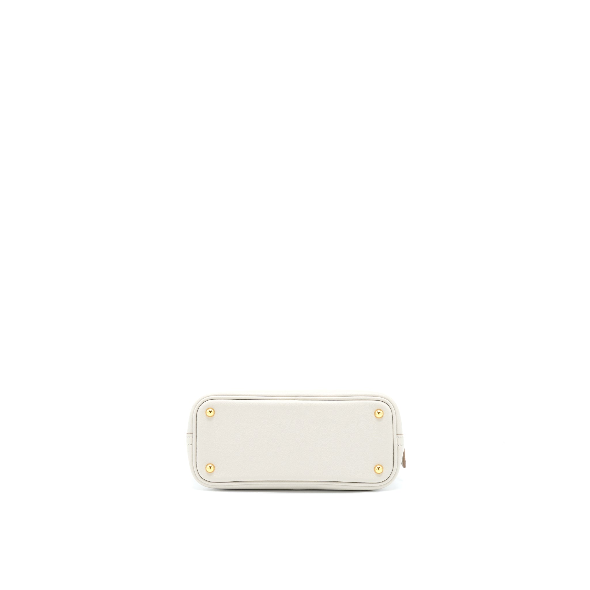 HERMES MINI BOLIDE EVERCOLOR GRIS PEARL GHW