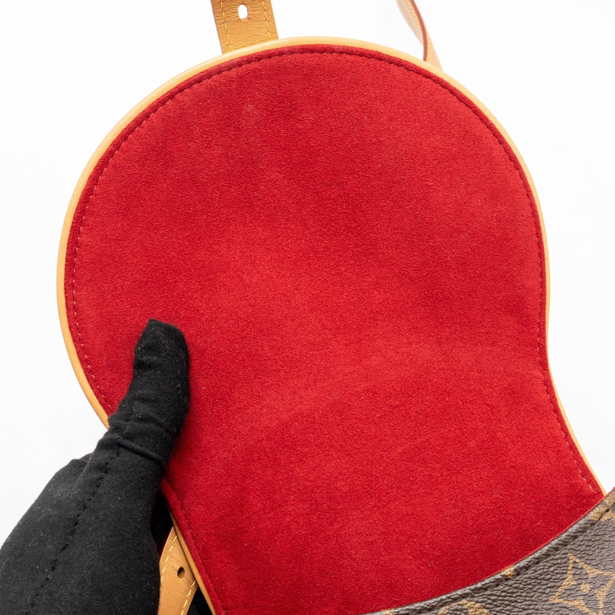 LOUIS VUITTON TAMBOURIN BAG MONOGRAM CANVAS GHW