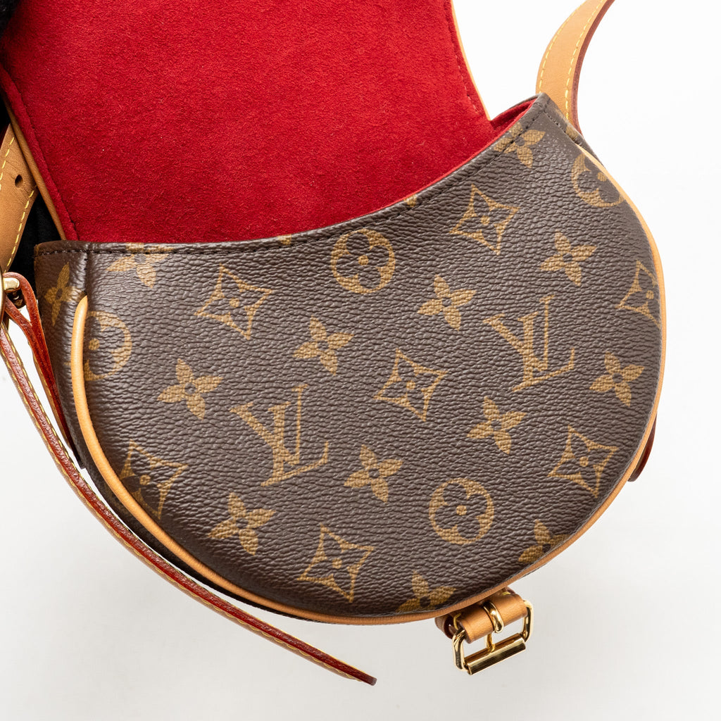 LOUIS VUITTON TAMBOURIN BAG MONOGRAM CANVAS GHW