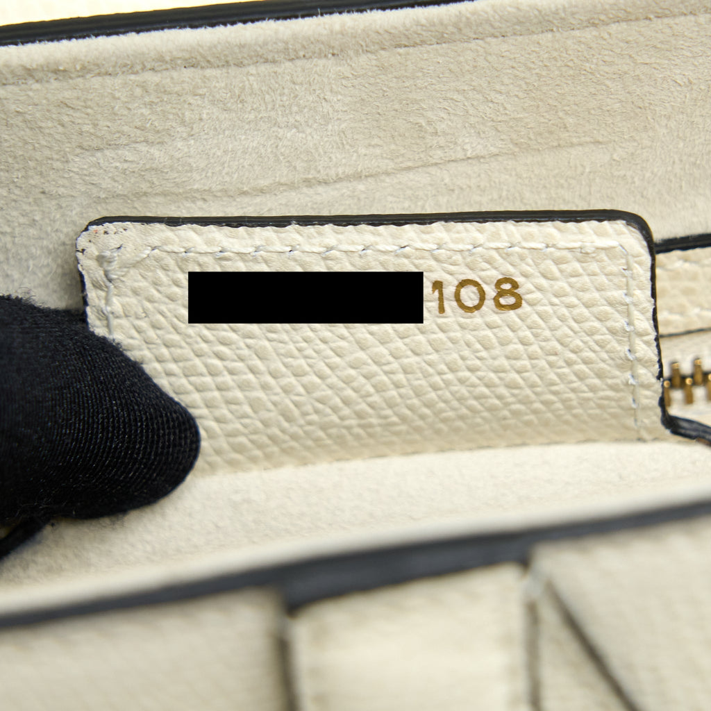 DIOR MEDIUM SADDLE BAG CALFSKIN WHITE GHW