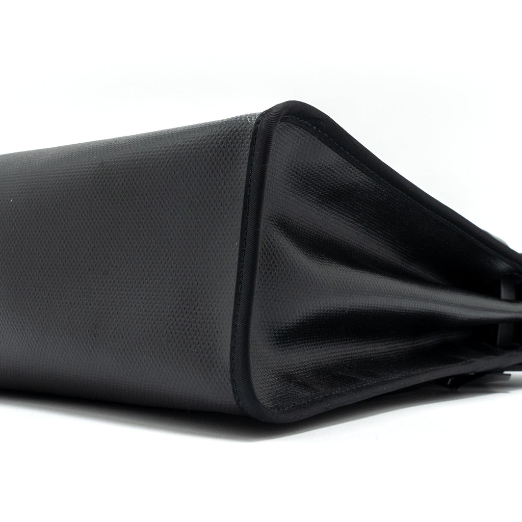 HERMES HERBAG 31 ZIP BAG TOILE H BERLINE CANVAS/VACHE HUNTER BLACK/ECRU SHW