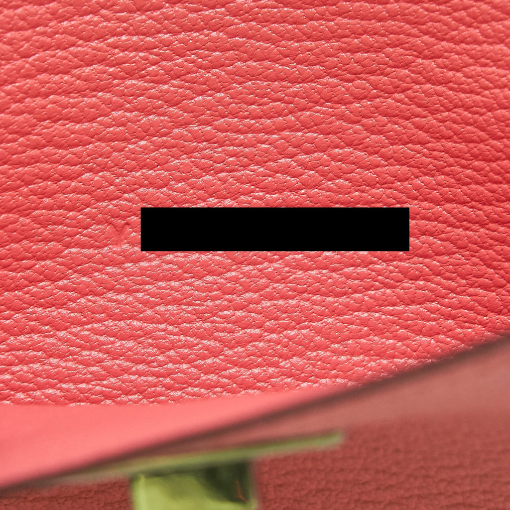 HERMES KELLY POCKET COMPACT WALLET CHEVRE MYSORE ROSE ETE SHW