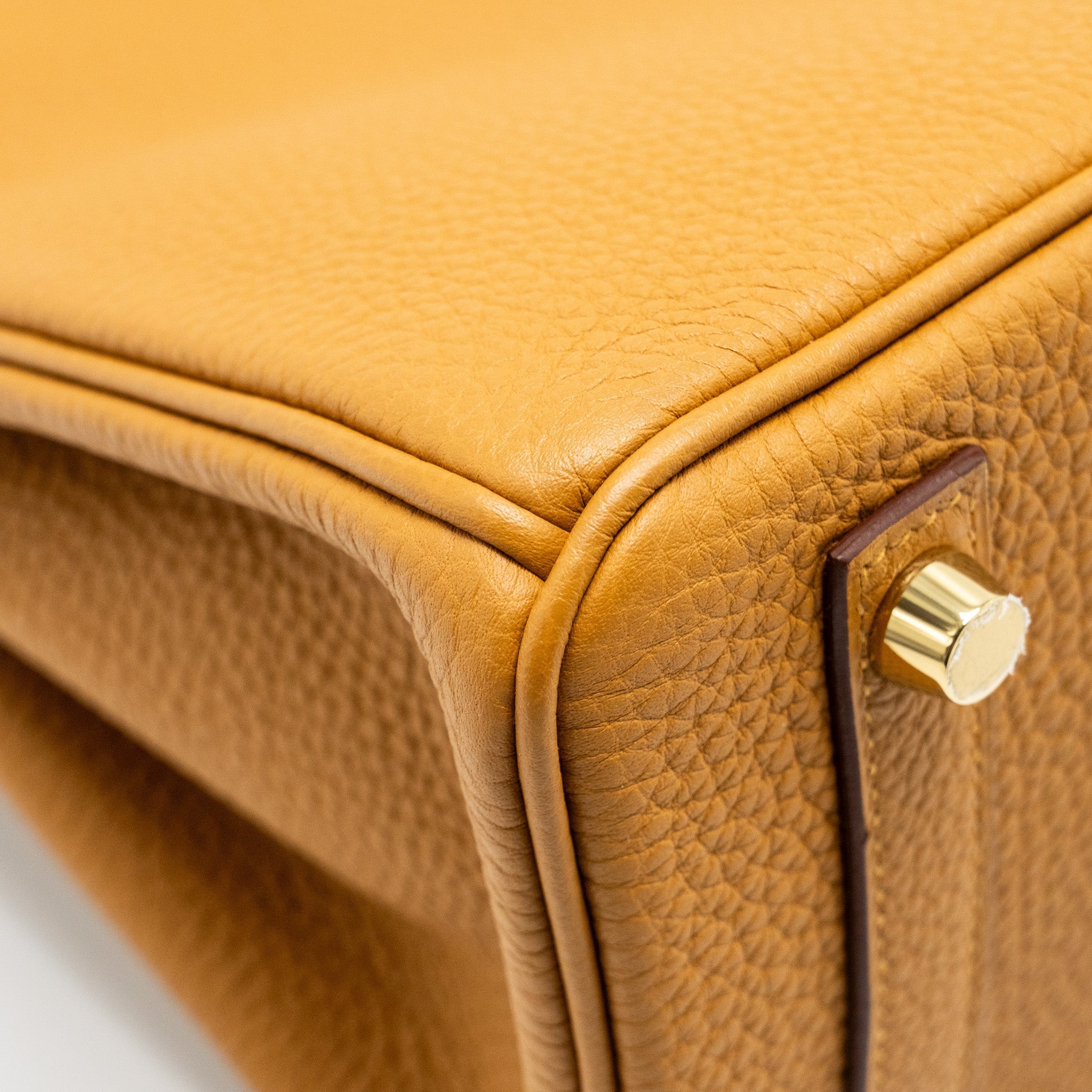 HERMES BIRKIN 25 TOUCH CROCODILE NILOTICUS/TOGO CARAMEL/TABAC CAMEL GHW