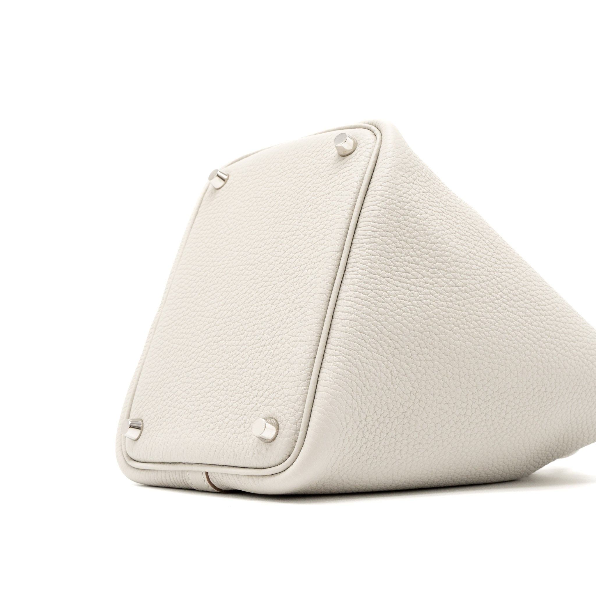 HERMES PICOTIN 18 LOCK BAG CLEMENCE GRIS PERLE SHW
