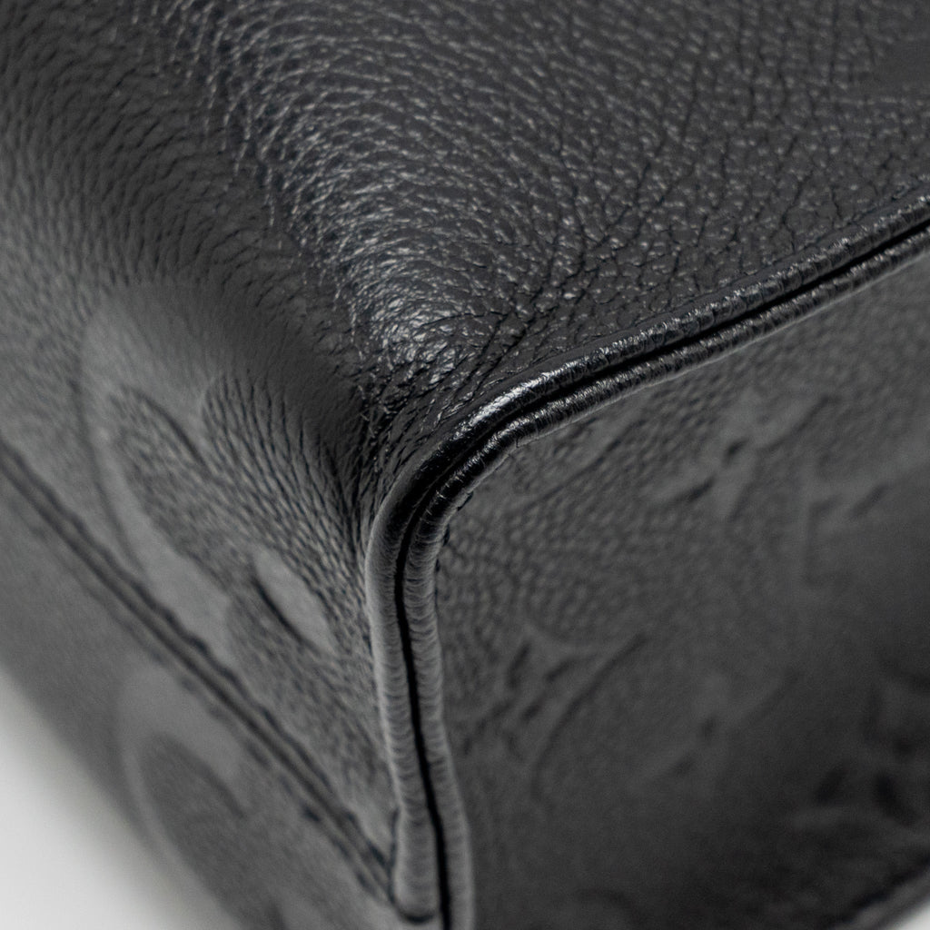 LOUIS VUITTON ONTHEGO PM MONOGRAM EMPREINTE LEATHER BLACK GHW
