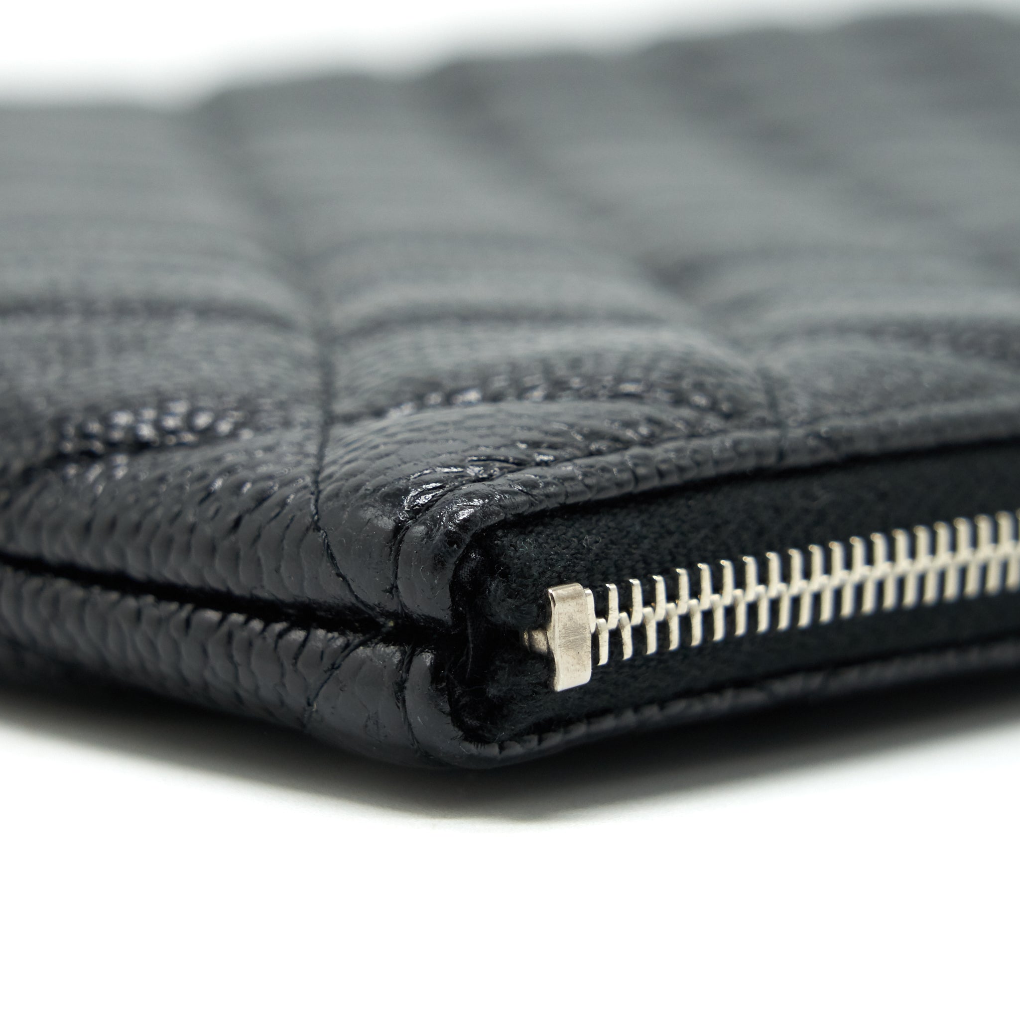 CHANEL CAVIAR POUCH BLACK SHW
