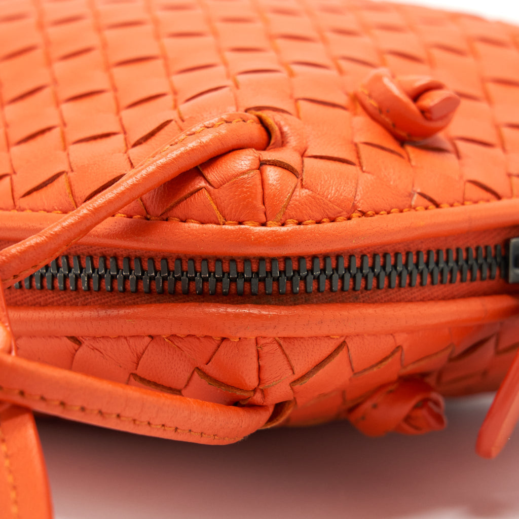 BOTTEGA VENETA ZIPPY CROSSBODY BAG ORANGE