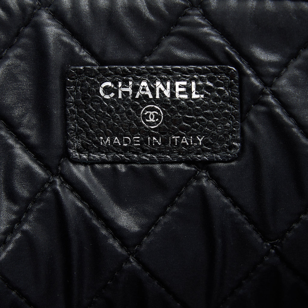 CHANEL CAVIAR POUCH BLACK SHW