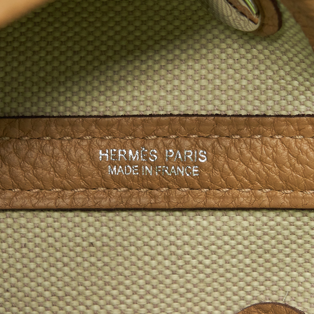 HERMES GARDEN PARTY 30 BETON/BISCUIT