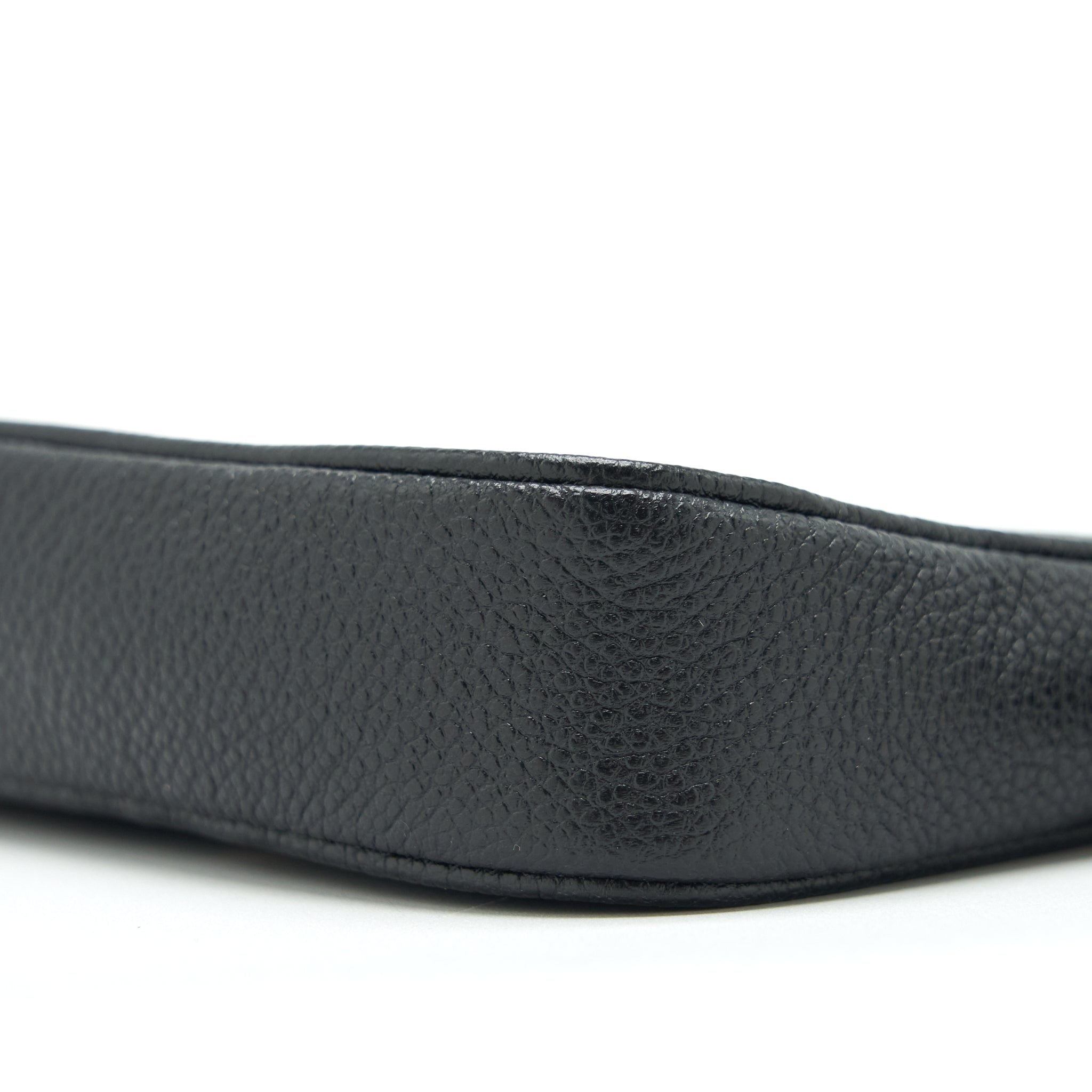 LOUIS VUITTON MINI POCHETTE ACCESSORIES BICOLOUR MONOGRAM ‘EM-REINTEGRATION BLACK SHW
