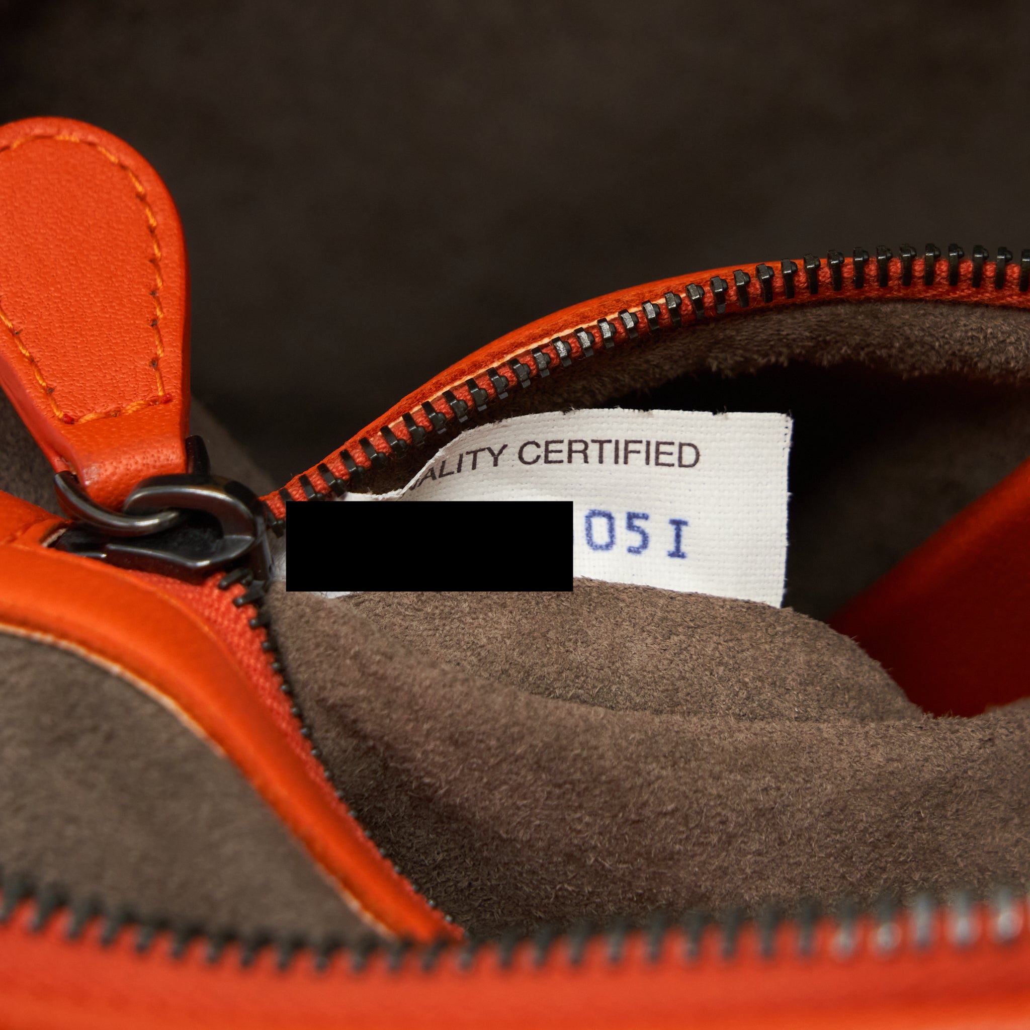 BOTTEGA VENETA ZIPPY CROSSBODY BAG ORANGE